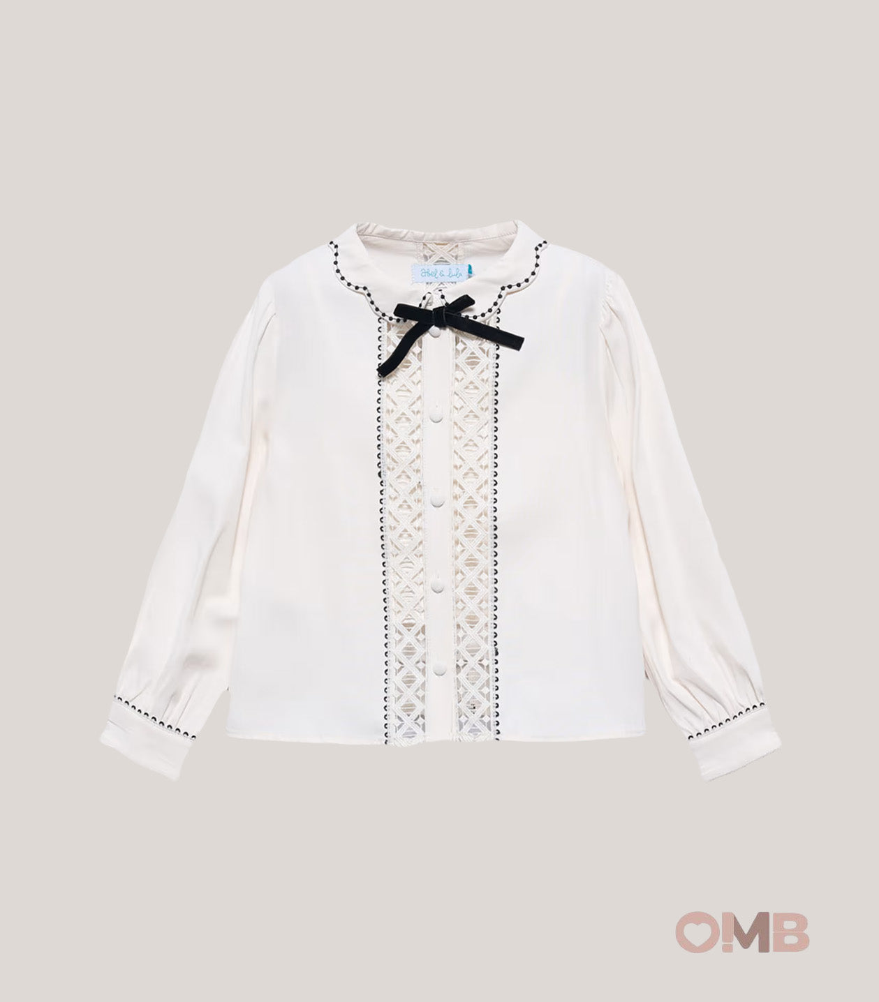 Blusa bambina ABEL&LULA 5622 Crema 5622 CREMA ABEL&LULA 