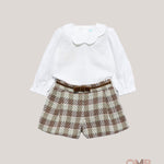 Completo neonata ABEL&LULA 5735 Beige 5735 MULTI ABEL&LULA 
