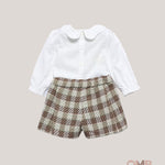 Completo neonata ABEL&LULA 5735 Beige 5735 MULTI ABEL&LULA 