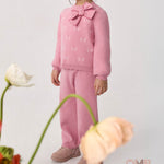 Completo neonata ABEL&LULA 5739 Rosa 5739 ROSA ABEL&LULA 