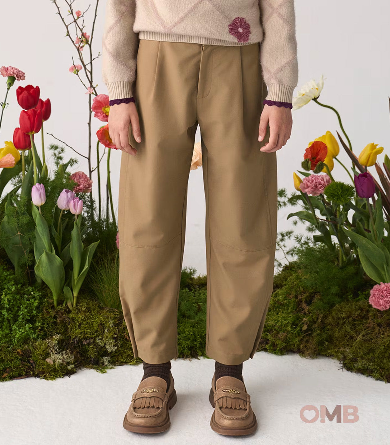 Pantalone bambina ABEL&LULA 5744 Caramello 5744 CARAMELLO ABEL&LULA 