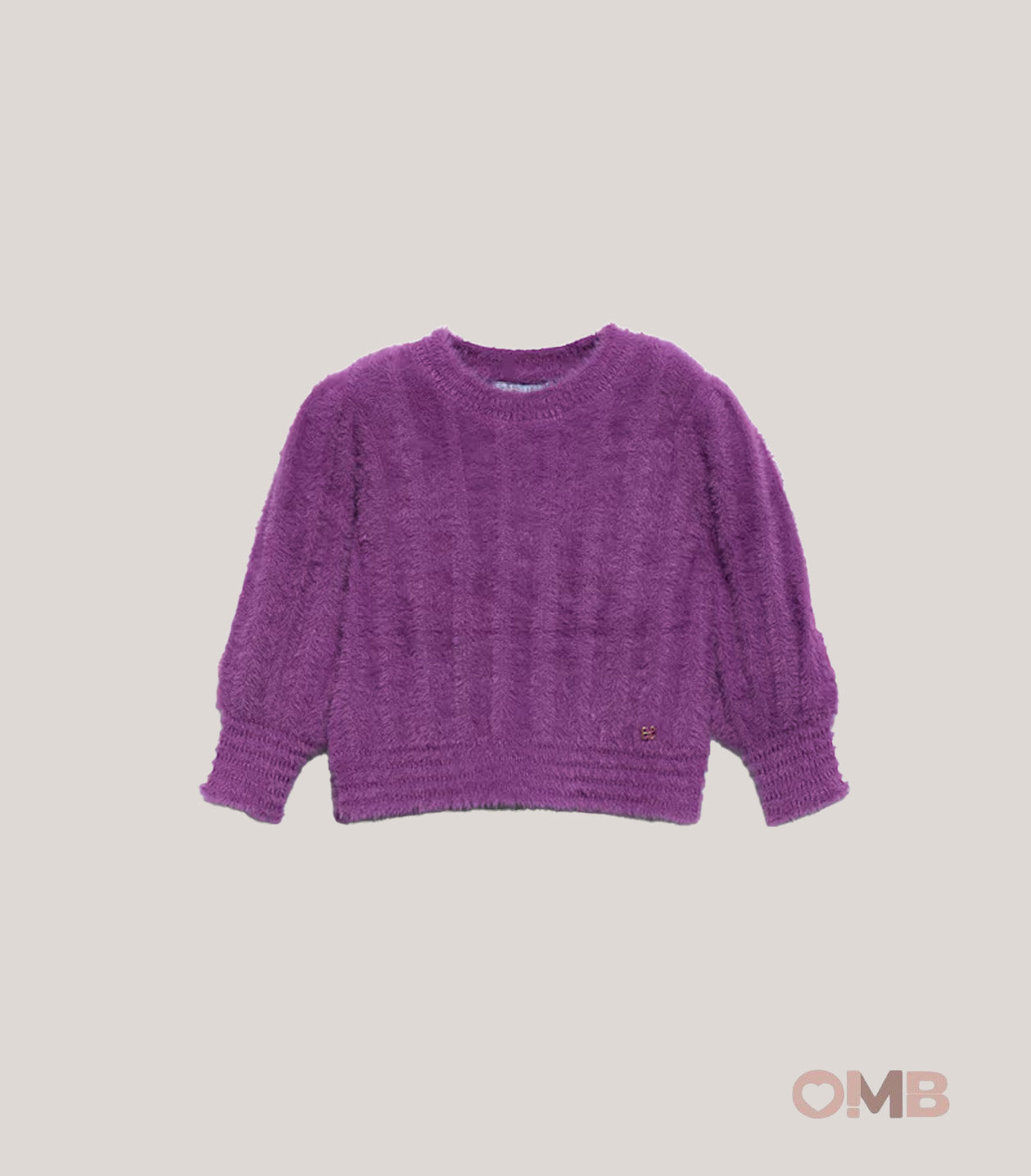 Maglione neonata ABEL&LULA 5801 Viola 5801 MERINGA ABEL&LULA 
