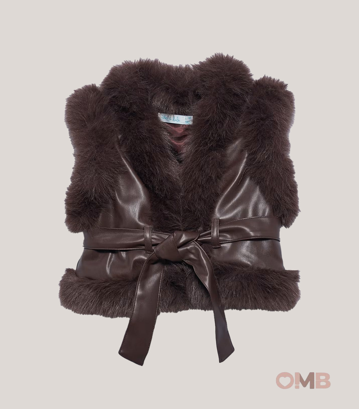 Gilet bambina ABEL&LULA 5808 Marrone 5808 MARRONE ABEL&LULA 