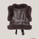 Gilet bambina ABEL&LULA 5808 Marrone 5808 MARRONE ABEL&LULA 
