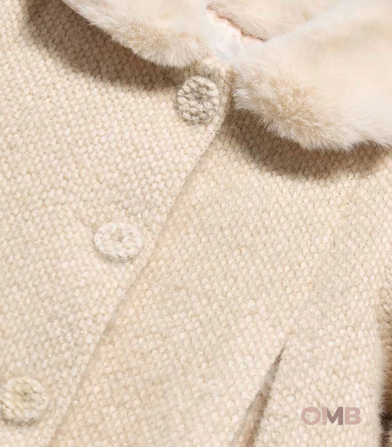Cappotto neonata ABEL&LULA 5872 Beige 5872 MARZAPANE ABEL&LULA 
