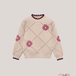 Maglione bambina ABEL&LULA 5878 Avena 5878 AVENA ABEL&LULA 
