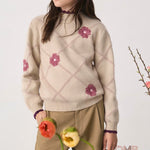 Maglione bambina ABEL&LULA 5878 Avena 5878 AVENA ABEL&LULA 