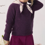Maglione bambina ABEL&LULA 5881 Ciliegia 5881 CILIEGIA ABEL&LULA 