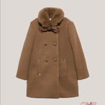 Cappotto bambina ABEL&LULA 5888 Noce 5888 NOCE ABEL&LULA 
