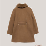 Cappotto bambina ABEL&LULA 5888 Noce 5888 NOCE ABEL&LULA 