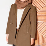 Cappotto bambina ABEL&LULA 5888 Noce 5888 NOCE ABEL&LULA 