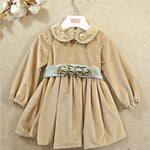 Abito neonata AMBARABA' FF42015 Beige<BR/> FF42015 BEIGE AMBARABA' 