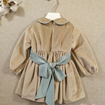 Abito neonata AMBARABA' FF42015 Beige<BR/> FF42015 BEIGE AMBARABA' 