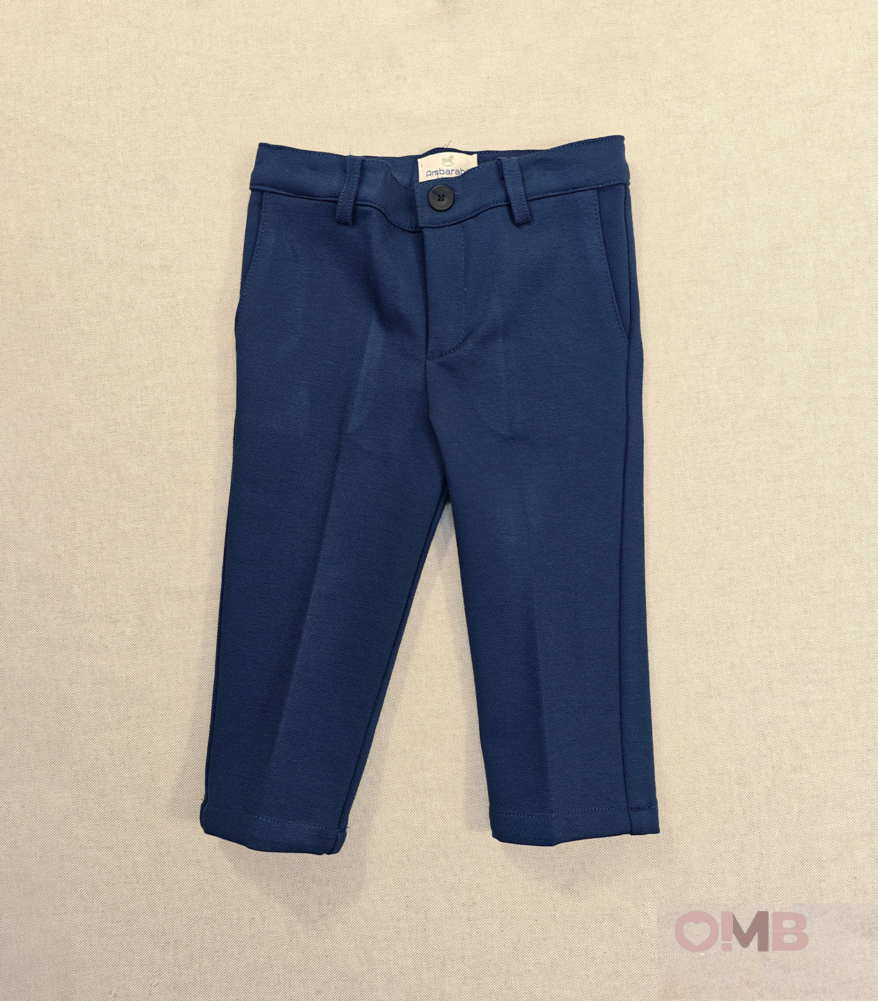 Pantalone neonato AMBARABA' FM42052 Blu FM42052 BLU AMBARABA' 