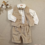 Completo neonato AMBARABA' FM42153152061065 Beige FM42153-152-061-065 BEIGE AMBARABA' 