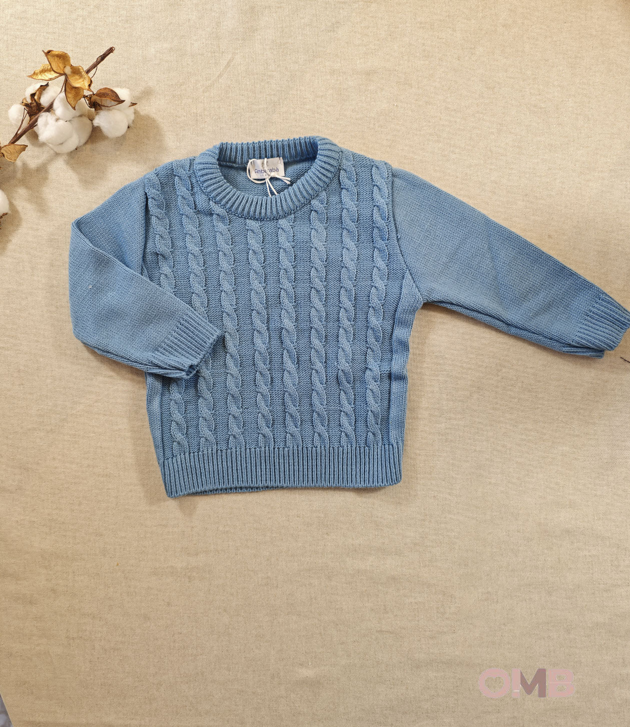 Maglione neonato AMBARABA' FMM42252 Azzurro FMM42252 AZZURRO AMBARABA' 