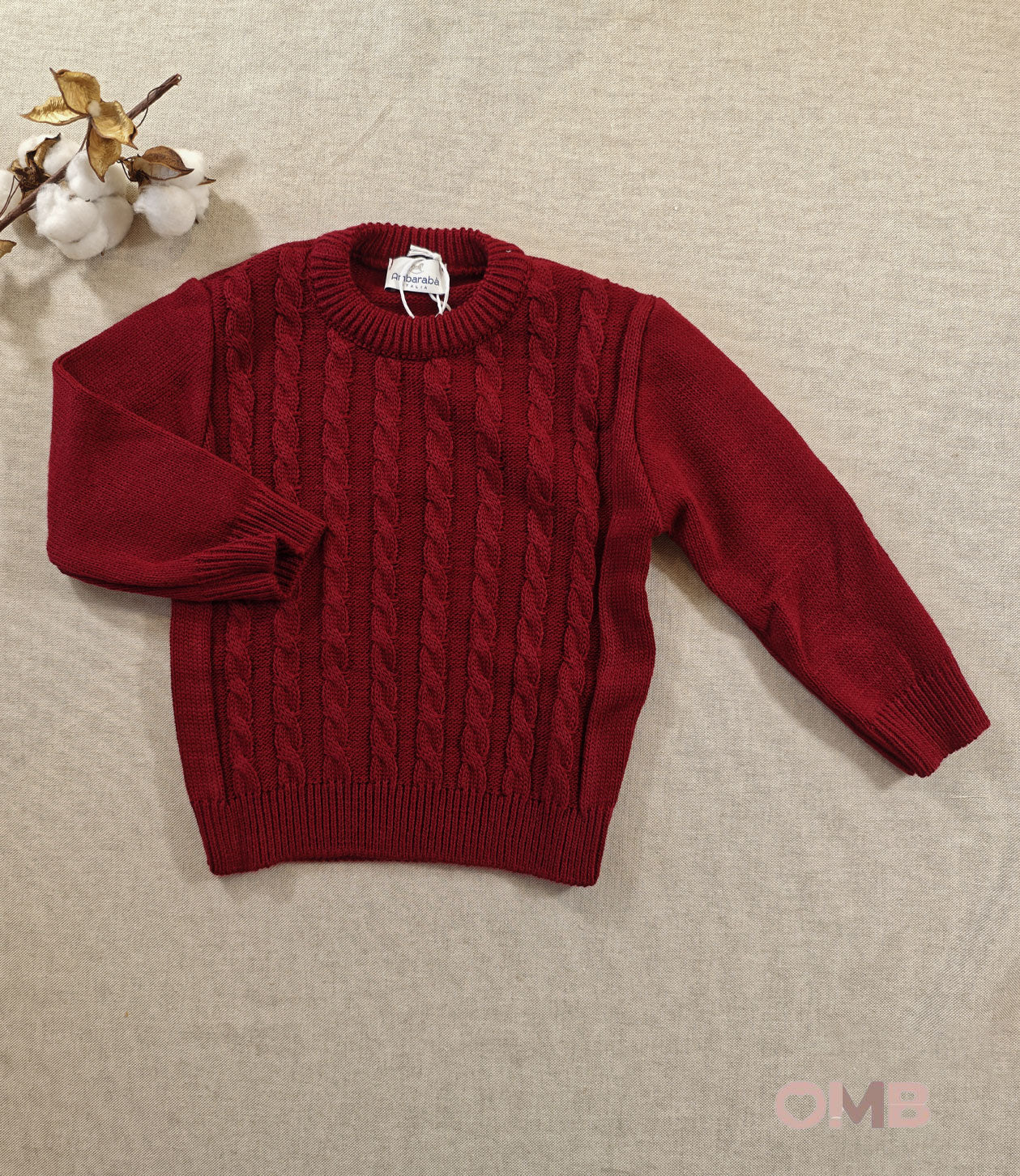 Maglione neonato AMBARABA' FMM42252 Rosso FMM42252 ROSSO AMBARABA' 