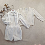 Completo neonato BABY A A3502 Panna A3502 PANNA90 BABY A. 