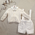 Completo neonato BABY A A3502 Panna A3502 PANNA90V BABY A. 