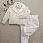 Completo neonato BABY A A3503 Panna A3503 PANNA90V BABY A. 