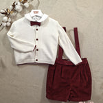 Completo neonato BABY A C3513 Bordeaux C3513 BORDEAU BABY A. 