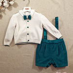Completo neonato BABY A C3513 Verde C3513 VERDE BABY A. 