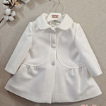 Cappotto neonata BABY A G3540 Bianco G3540 BIANCO BABY A. 
