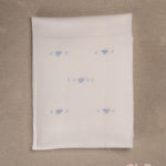 Coperta neonato BABY LORD 103NODINI Bianca 103NODINI BIANCO/CIELO BABY LORD 