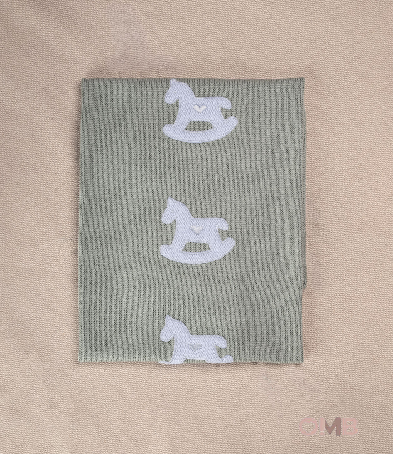 Coperta unisex BABY LORD 120SALVIACIELO Verde 120SALVIA/CIELO SALVIA/CIELO BABY LORD 