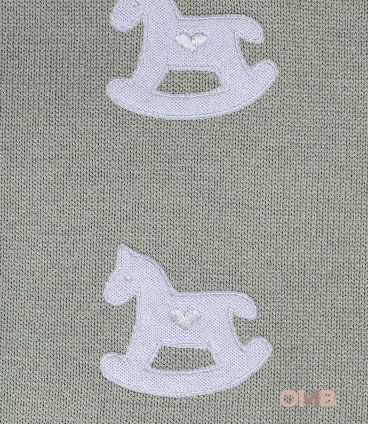 Coperta unisex BABY LORD 120SALVIACIELO Verde 120SALVIA/CIELO SALVIA/CIELO BABY LORD 