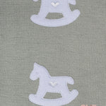 Coperta unisex BABY LORD 120SALVIACIELO Verde 120SALVIA/CIELO SALVIA/CIELO BABY LORD 