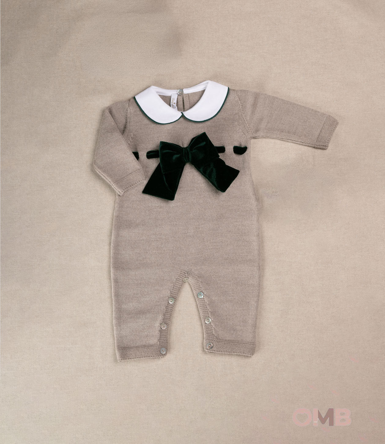 Tutina neonato BABY LORD 347 Tortora 347 CORDA/VERDONE BABY LORD 