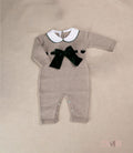 Tutina neonato BABY LORD 347 Tortora