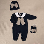 Set nascita neonato BABY LORD SETFIOCCOBLU Blu SETFIOCCOBLU BLU/CORDA BABY LORD 