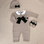 Set nascita neonata BABY LORD SETFIOCCOVERDE Beige SETFIOCCOVERDE CORDA/VERDONE BABY LORD 