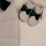 Set nascita neonata BABY LORD SETFIOCCOVERDE Beige SETFIOCCOVERDE CORDA/VERDONE BABY LORD 