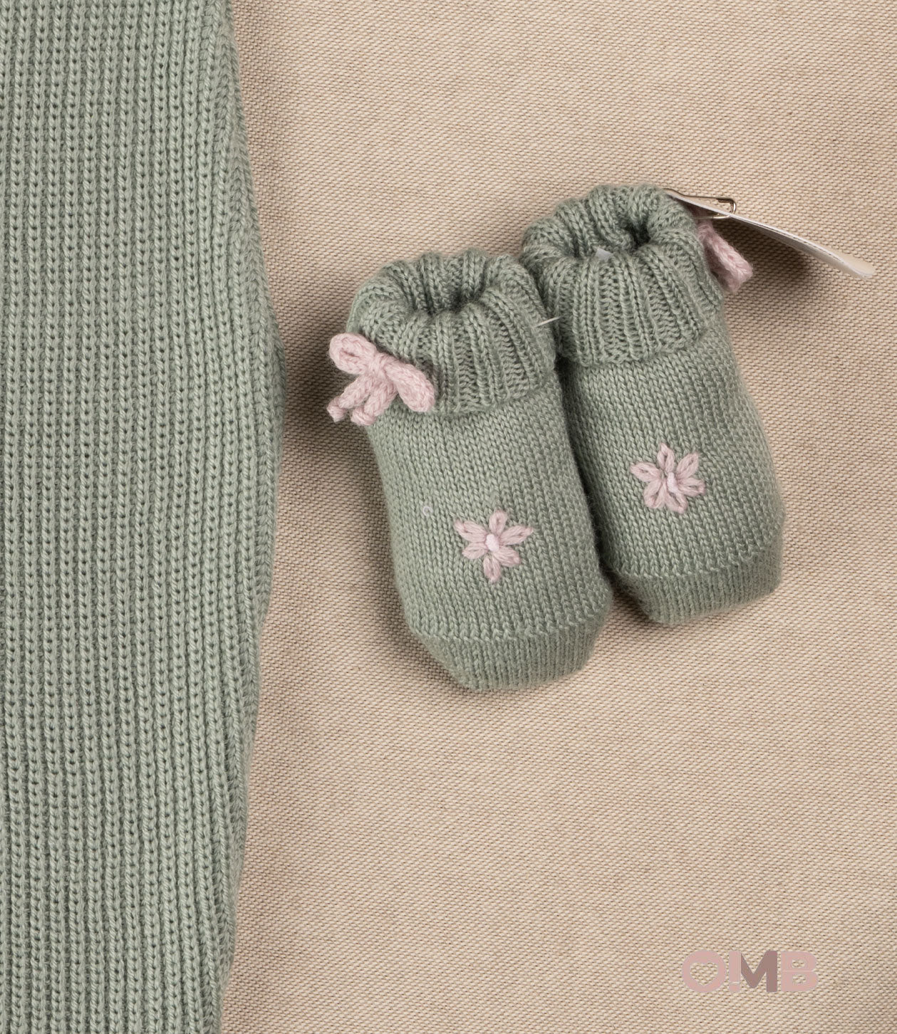 Set nascita neonata BABY LORD SETMARGHERITE Verde SETMARGHERITE VERDE BABY LORD 
