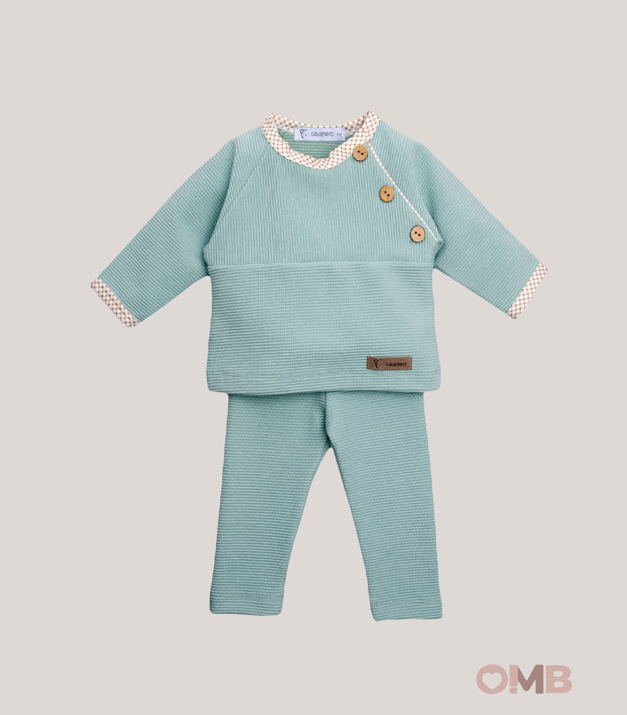 Completo neonato CALAMARO BABY 11376 Menta 11376 MENTA CALAMARO BABY 