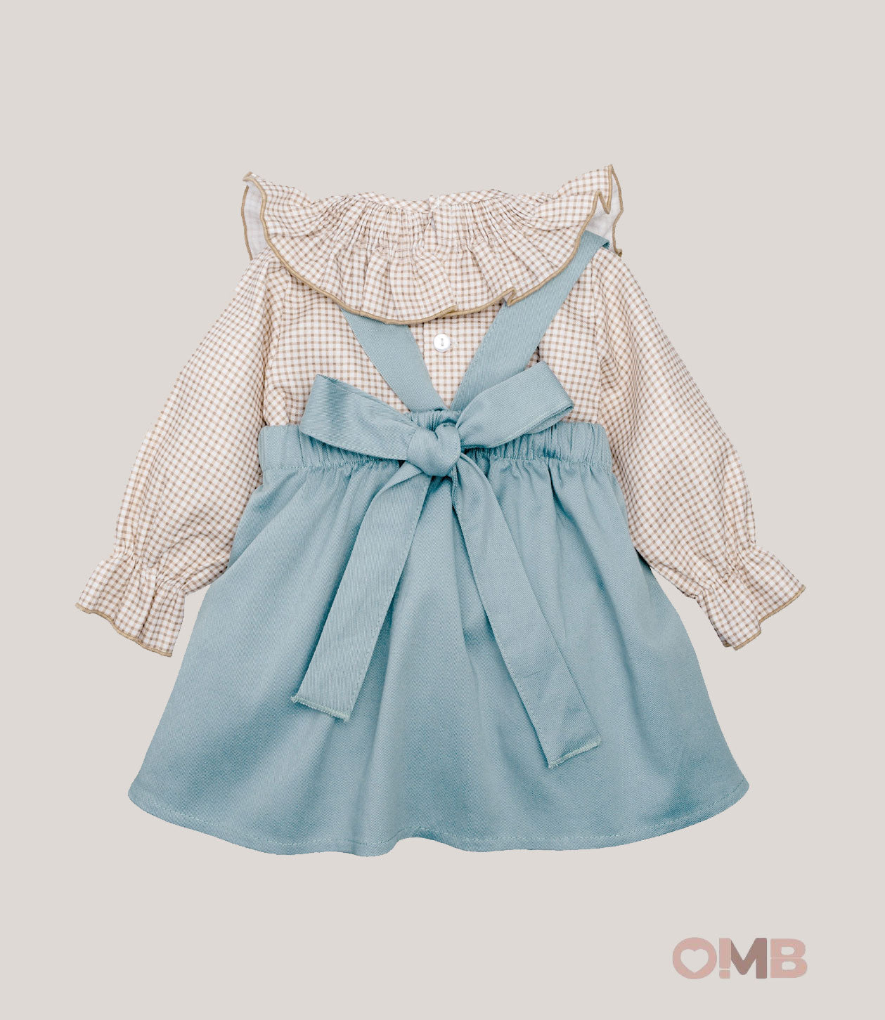 Abito neonata CALAMARO BABY 11377A menta<BR/> 11377 MENTA CALAMARO BABY 