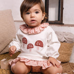 Completo neonata CALAMARO BABY 11381 rosa<BR/><BR/> 11381 ROSA CALAMARO BABY 
