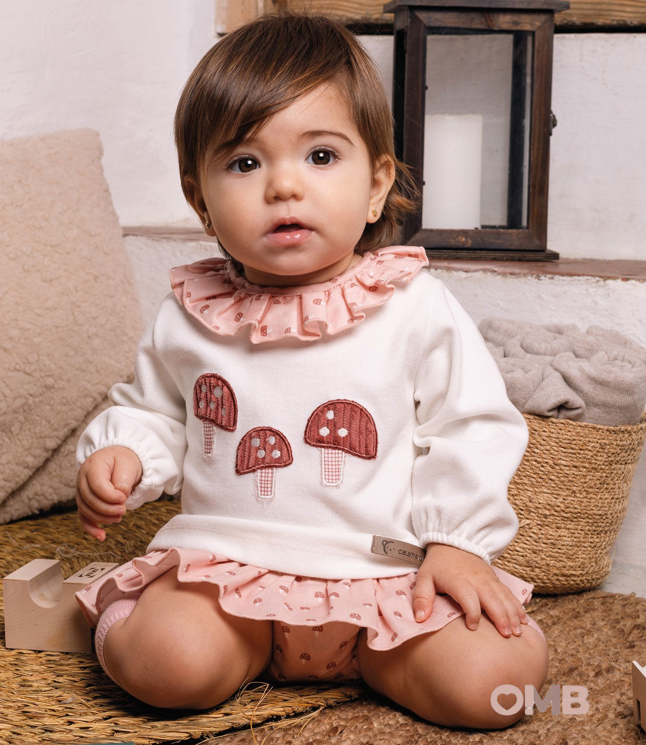 Completo neonata CALAMARO BABY 11381 rosa<BR/><BR/> 11381 ROSA CALAMARO BABY 