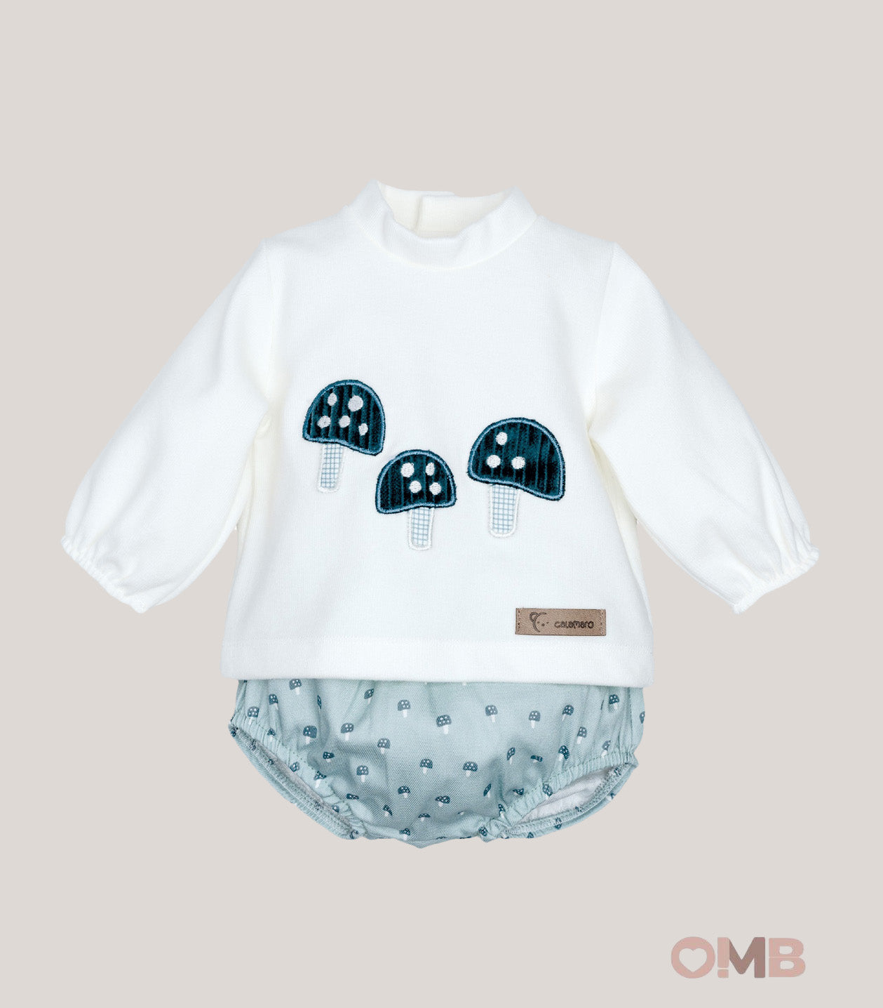 Completo neonato CALAMARO BABY 11382 Verde<BR/> 11382 VERDE CALAMARO BABY 