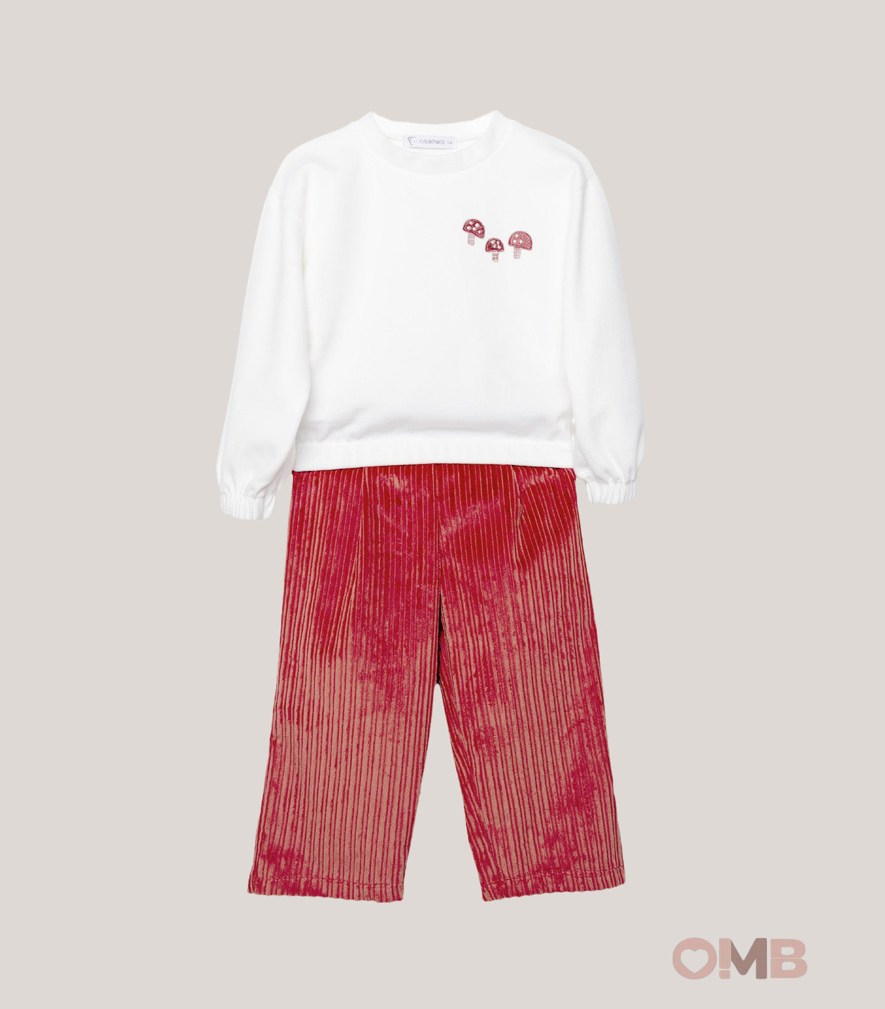 Completo bambina CALAMARO BABY 11384A Rosa 11384A ROSA CALAMARO BABY 
