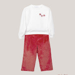 Completo bambina CALAMARO BABY 11384A Rosa 11384A ROSA CALAMARO BABY 