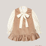Abito bambina CALAMARO BABY 11409 arena<BR/> 11409 ARENA CALAMARO BABY 