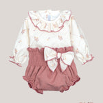Completo neonata CALAMARO BABY 11413 Rosa 11413 ROSA CALAMARO BABY 