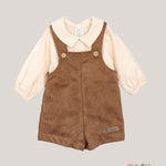 Completo neonato CALAMARO BABY 11414 marrone<BR/><BR/> 11414 MARRONE CALAMARO BABY 