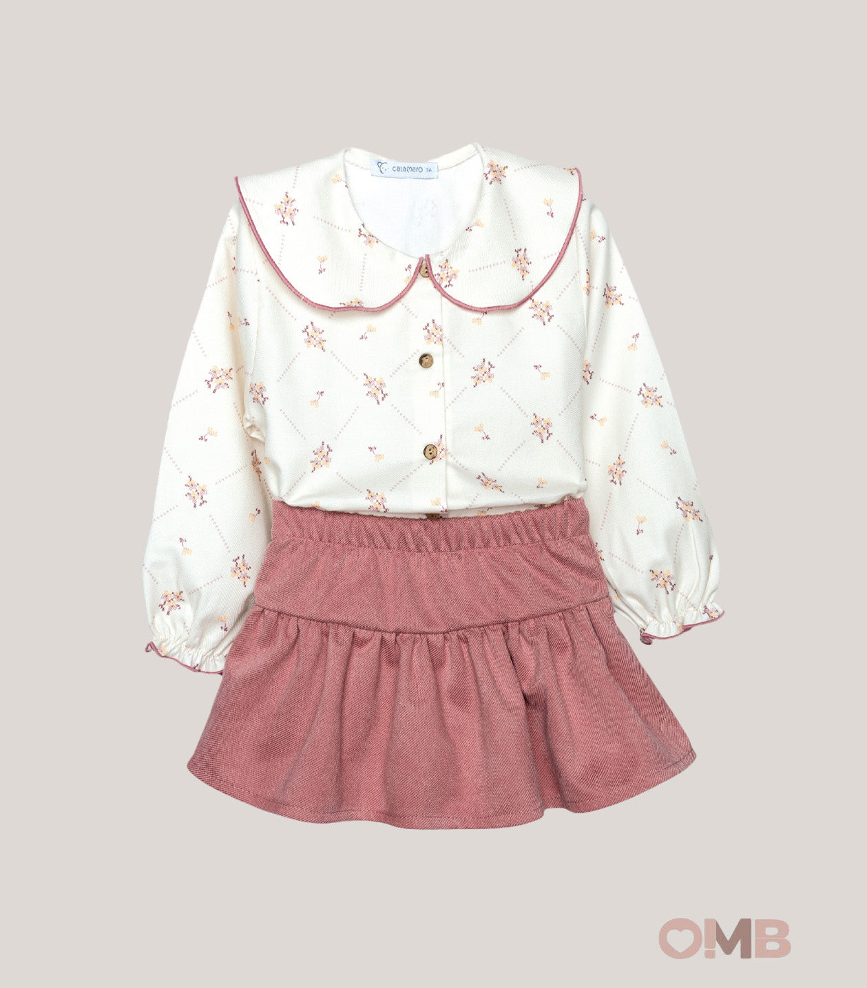 Completo bambina CALAMARO BABY 11415A Rosa 11415A ROSA CALAMARO BABY 
