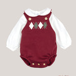 Completo neonata CALAMARO BABY 11422 Bordeaux<BR/> 11422 BORDEAU CALAMARO BABY 