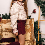Completo bambina CALAMARO BABY 11423A Bordeaux<BR/> 11423A BORDEAU CALAMARO BABY 